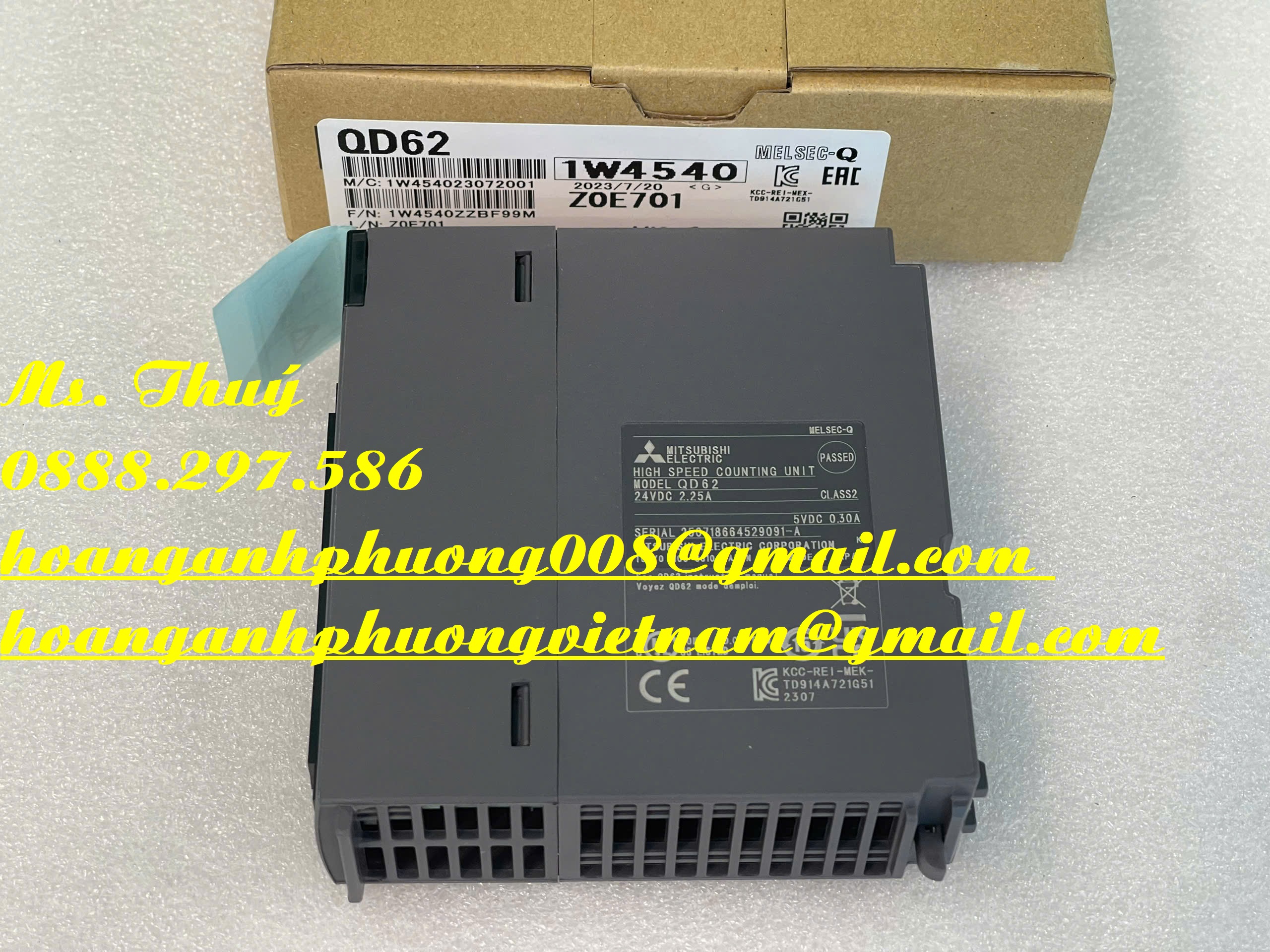 Module dòng Q Series QD62 - Hàng chuẩn Mitsubishi